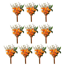 10Pcs Tiny Natural Dried Flower Bouquets For Wedding-43