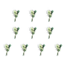 10Pcs Miniature Dried Bouquets 10cm High Dried Flower-36