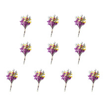 10Pcs Tiny Dried Flower Bouquets For Handmade Craft Wedding-33