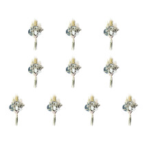 10Pcs Miniature Dried Bouquets 10cm High Dried Flower-20