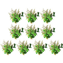 10Pcs 10cm High Natural Dried Flower Bunches For Handmade-46