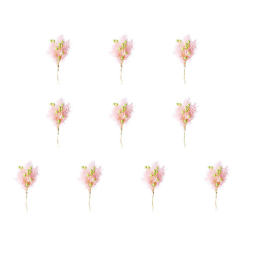 10Pcs Miniature Dried Bouquets For Wedding Anniversary-28