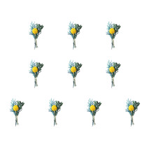 10Pcs Small Everlasting Flower Posies For Wedding Decoration-23