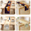 Chemin de table et serviette de table imitation lin pour Halloween (1 ensemble) 1