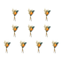 10Pcs 10cm High Natural Dried Flower Bunches For Handmade-1