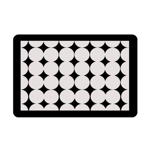 Oppvasktørkematte superabsorberende stor 60 x 40 cm