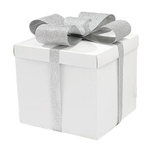 Coffret cadeau de Noël avec couvercle – Carton de qualité supérieure – 1 unité