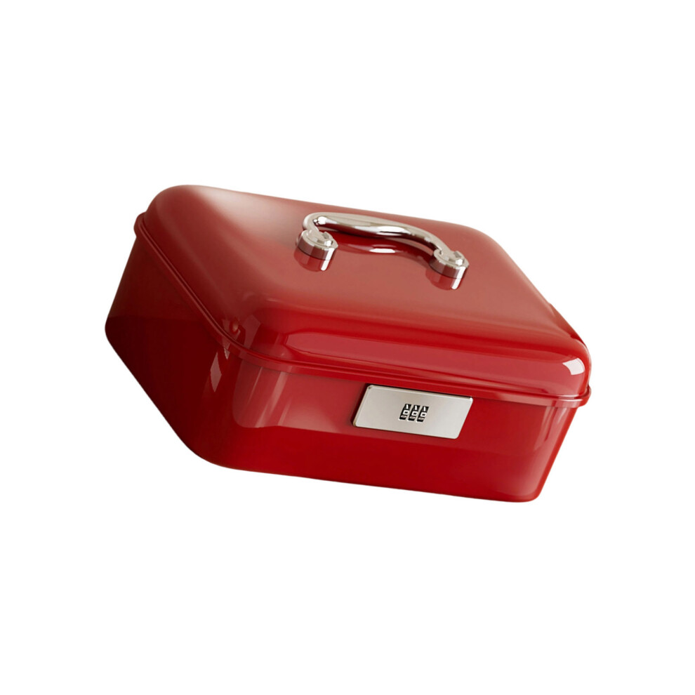 Convenient Lockable Plastic Organizers Box Ideal For-Red S 7755000536501