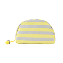 Trousse de toilette imperméable rayée élégante de voyage de-3