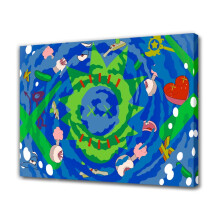 Abstract Canvas Poster for Bedroom Decor