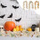 Halloween Maple Leaf Rattan Garland 175 cm 1