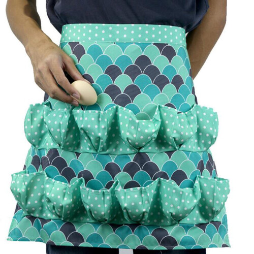 Eggplukkeforkle for kyllingbønder – polyester,