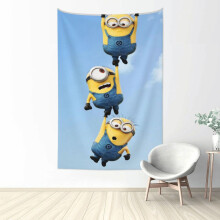Minions Tapestry Wall Hanging for Living Room