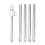 Stainless Steel Adjustable Flag Pole Kit with Wall Mount 1