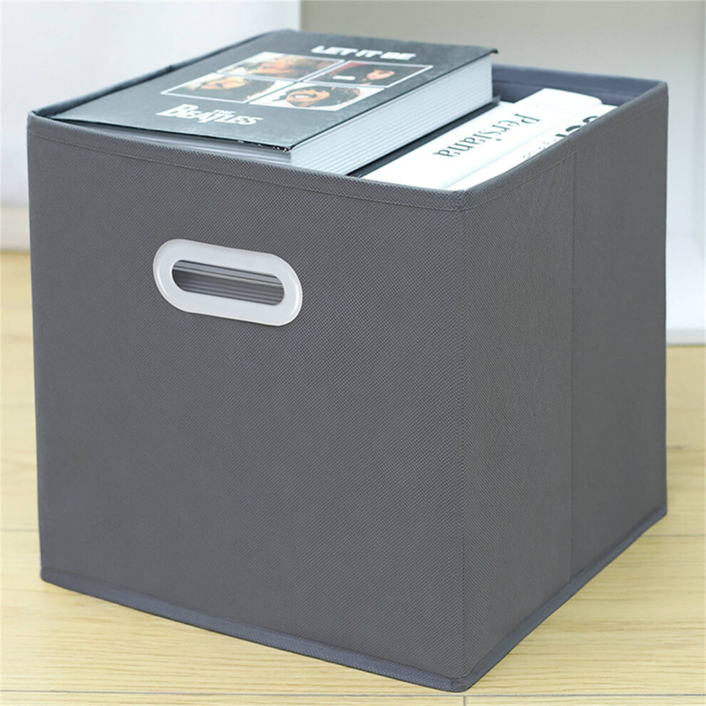 Foldable Fabric Cube Organizer Set Â Beige, 6-Pack 9162407124541