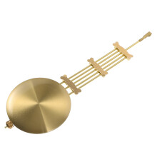 Golden Aluminum Alloy Clock Pendulum 25 cm