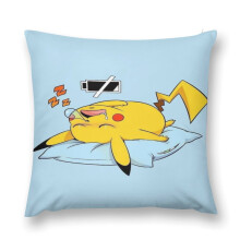 Short Plush Pillowcase with Invisible Zip