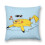 Short Plush Pillowcase with Invisible Zip 1