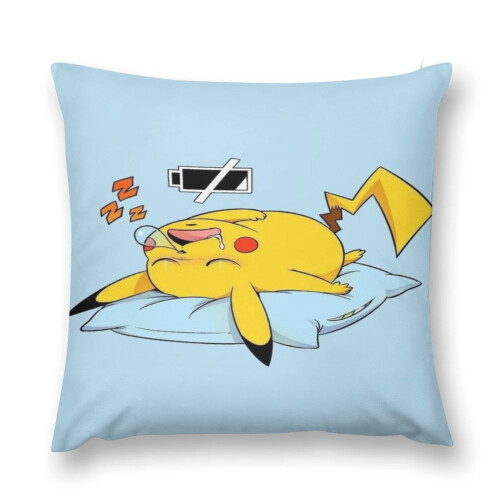 Short Plush Pillowcase with Invisible Zip