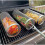 Grillkorg i rostfritt stål, cylinder, 30 cm 1