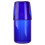 Kühlende Glas-Wasserkaraffe, blau, 550 ml 1