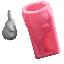 Artistic Elephant Silicone Mould For DIY Concrete Or Plasters-2