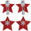 Christmas cutlery holder table decoration set 1