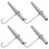 4Stk Reusable Ahornsirup Tapping Kit Mit Haken, Robustes Edelstahlset 10