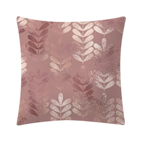 Housse de coussin or rose Décoration intérieure 2024