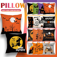 Halloween-tyynynpäällinen makuuhuoneen sisustukseen, 1 kpl