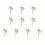 10Pcs Small Dried Flower Bunches For Wedding Table-18 1