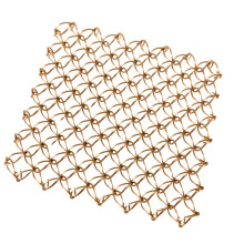 Heat Safe Spring Base For Dinnerware Cover Worktops-rose gold