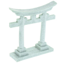 Japanilainen torii-miniporttikoriste PVC, 1 kpl