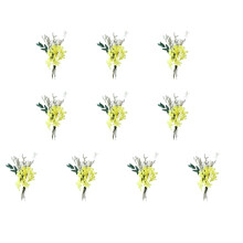 10Pcs Tiny Dried Flower Bouquets For Wedding Decoration-15