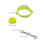 1Ensemble Support Main Silicone Vert Anti- Pour Repas 2