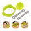 1Ensemble Support Main Silicone Vert Anti- Pour Repas 6