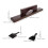 1Set Assorted Color Shuffleboard Cleaning Kit with Brush and Dustpan 2