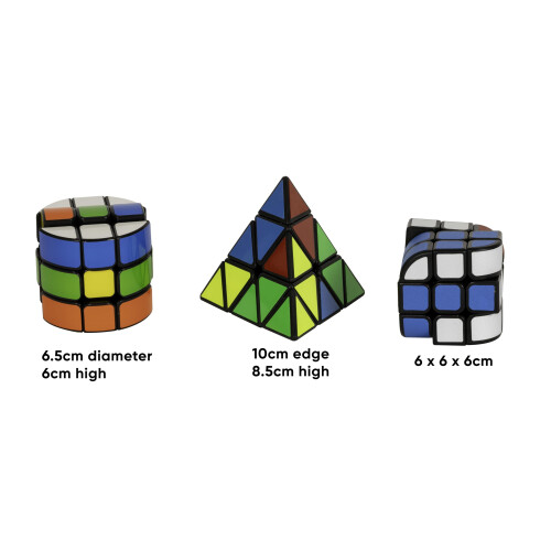 3PK Speed Cubes - Ultimate Puzzle Challenge! 1