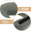Green Ergonomic U-Shaped Face Support Massage Pillow for Beauty 4