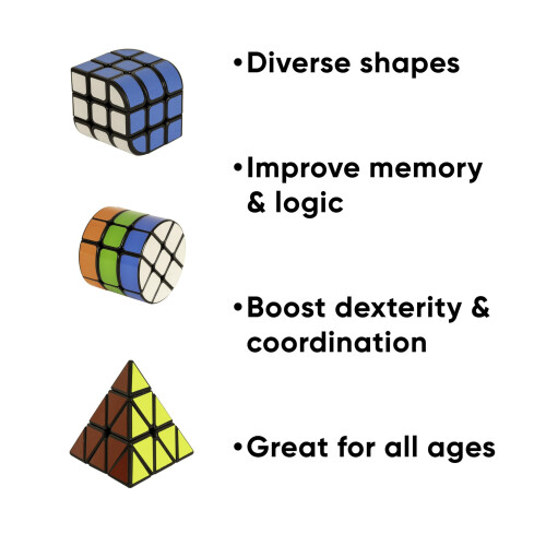 3PK Speed Cubes - Ultimate Puzzle Challenge! 2