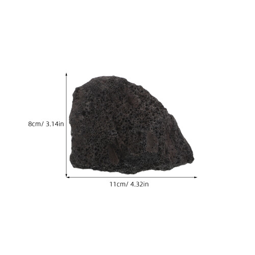 Portable Black Volcanic Stone Oil Diffuser for Home Spa Meditation 1