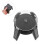 Solar Powered Automatic Rotating Jewelry Display Holder Black ABS 4