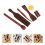 6Pcs Beginner Friendly Clay Pottery Carving and 7