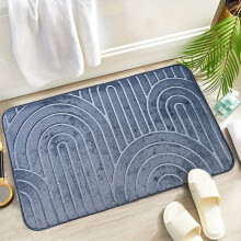 (Dark Gray M Type) Non-Slip Mats for Bathrooms, Suitable for Home Entrances And Doorways