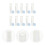 25Pcs Lab Blue Plastic Test Tubes 50Ml Sterile Conical Screw Cap Vials 5