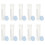 25Pcs Lab Blue Plastic Test Tubes 50Ml Sterile Conical Screw Cap Vials 6