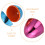 12Pcs Bright Color Fillable Plastic Easter Eggs for Egg Hunt Treats 4