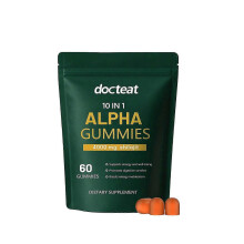 Nutrition Gels & Chews Blend of Plant-Based Ingredients for Daily Energy Dietary Supplement 60 Gummies