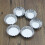 10-Pack Tin Egg Tart Moulds 7x7x2cm 3