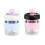 Effiziente Kaltbrühflasche mit Press-Eis-System,-Rosa 2